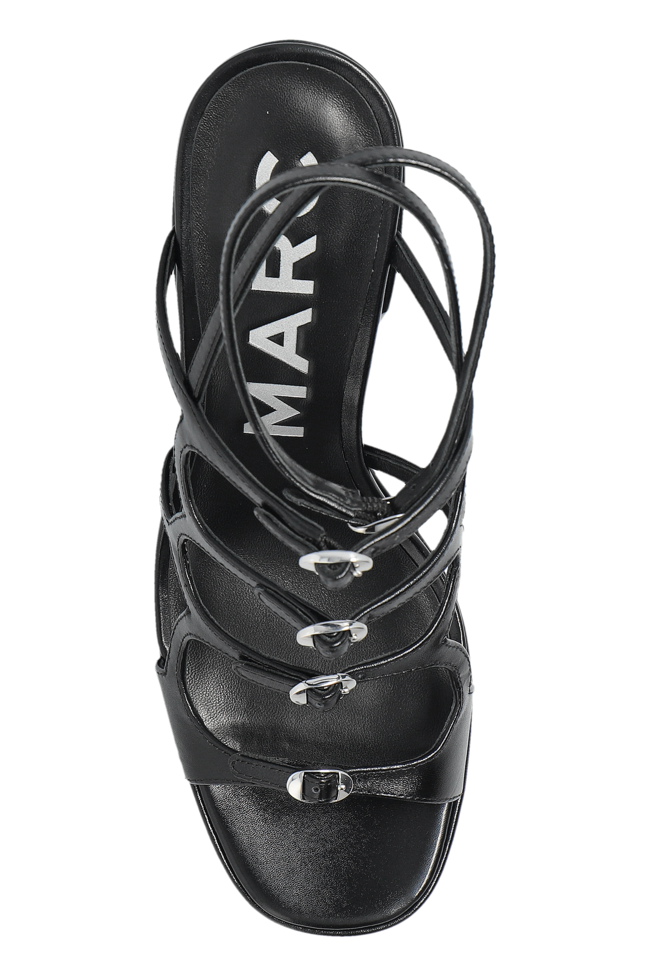 Marc Jacobs キキフラットフォムサンタル 2S5FPM001F14 001 Marc Jacobs: Women's The Kiki Platform Sandal (Black